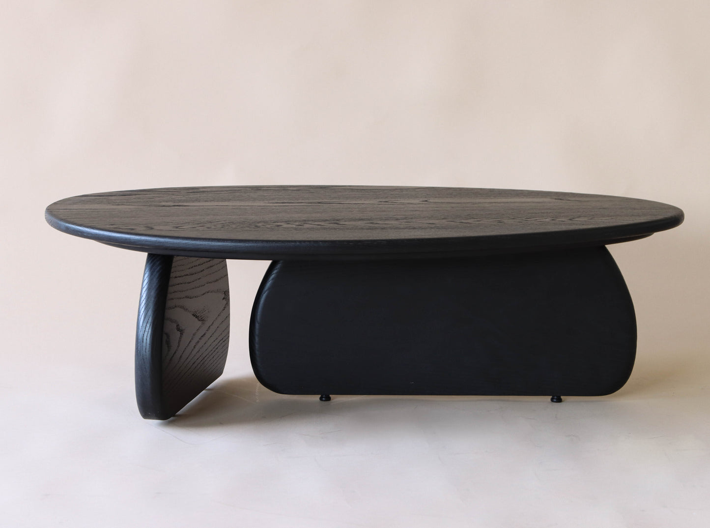 Coffee Table Ninfa Chica - Encino Negro (1 pieza disponible)