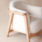 Sillón Matsu - Encino Blanco / Tela Clara (Agotado)