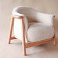 Sillón Matsu - Encino Blanco / Tela Clara (Agotado)