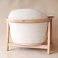 Sillón Matsu - Encino Blanco / Tela Clara (Agotado)