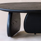 Coffee Table Ninfa Chica - Encino Negro (1 pieza disponible)