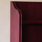 Librero Pardal - Encino Entintado en rojo (1 pieza disponible)